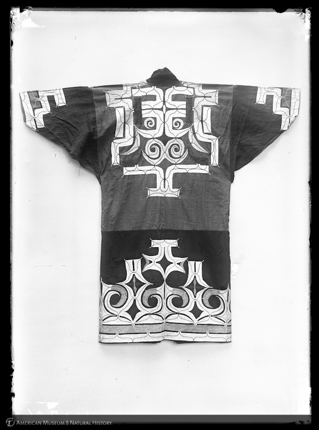 AMNH Research Library | Digital Special Collections | Ainu woman's coat ...